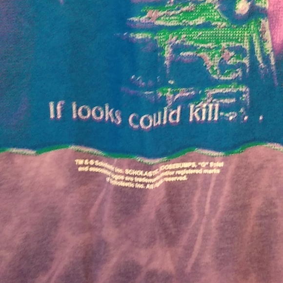 Goosebumps Custom Bleach Tie Dye Shirt - Picture 5 of 7